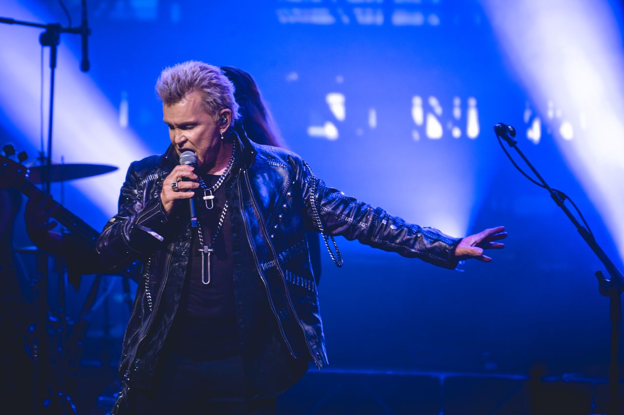 Como foi o show do Billy Idol em São Paulo?