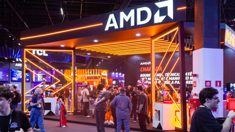 AMD e Logitech na gamescom latam 2026