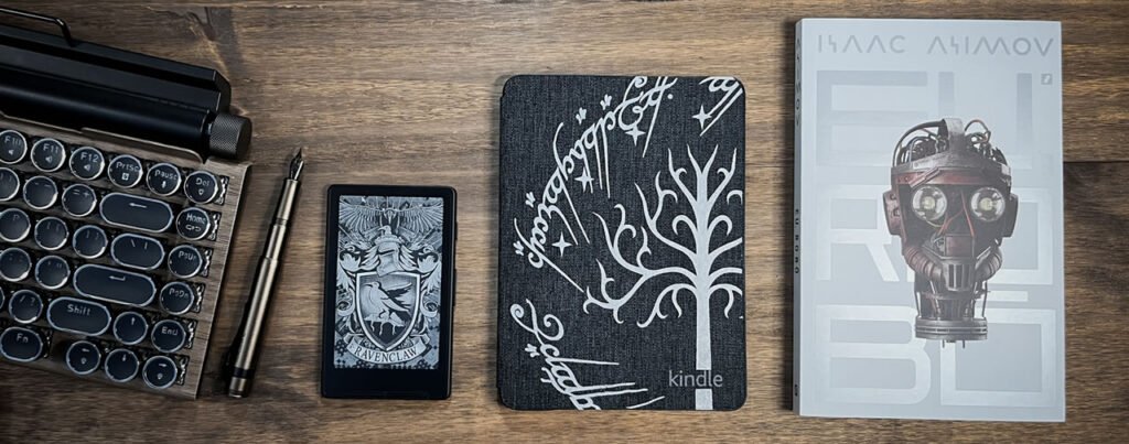 XTEink X4, Kindle e Livro